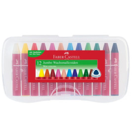 Faber-Castell Wachsmalkreide JUMBO 12er