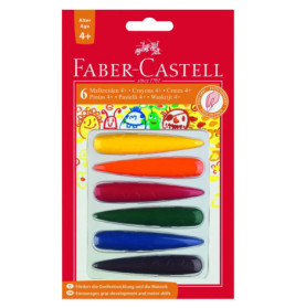 Faber-Castell Faber Castell Wachsmalfinger farb.sort.
