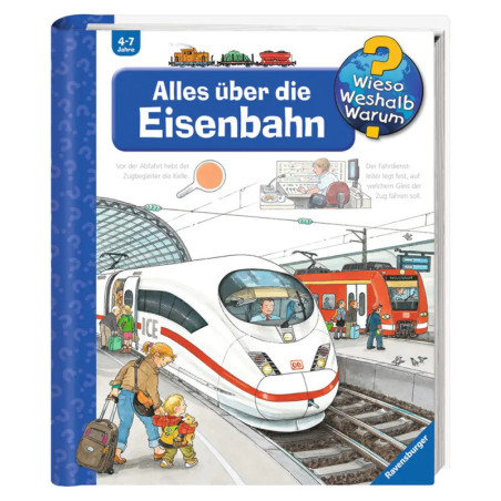 Ravenburger 32884 Wieso? Weshalb? Warum?, Band 8: Alles über die Eisenbahn WWW-Standard (ab 01/06)