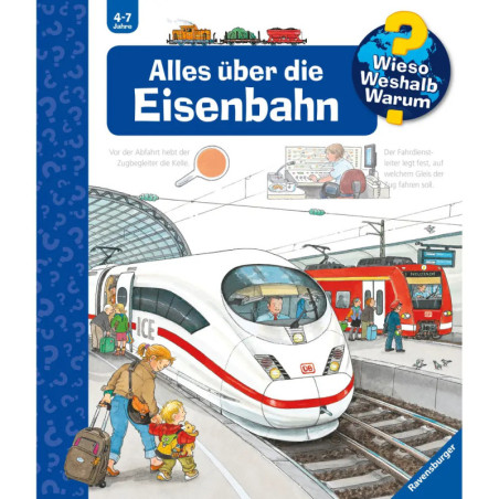 Ravenburger 32884 Wieso? Weshalb? Warum?, Band 8: Alles über die Eisenbahn WWW-Standard (ab 01/06)