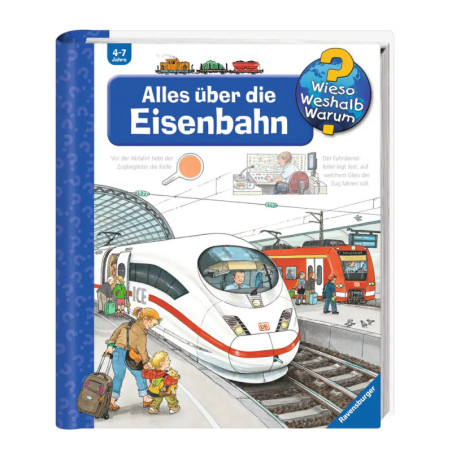Ravenburger 32884 Wieso? Weshalb? Warum?, Band 8: Alles über die Eisenbahn WWW-Standard (ab 01/06)