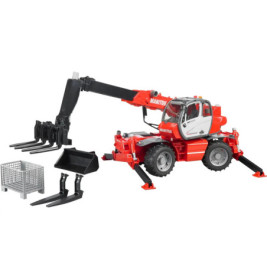 Manitou Teleskopstapler MRT 2150 mit Zubehör