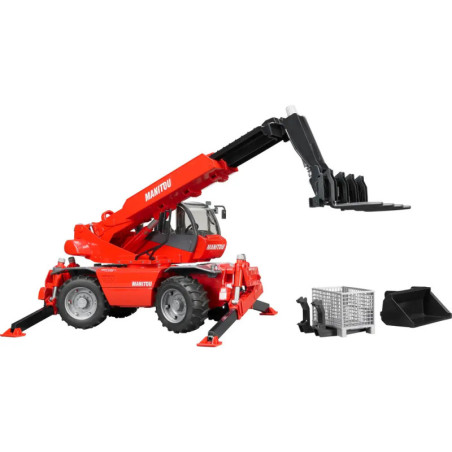 Manitou Teleskopstapler MRT 2150 mit Zubehör