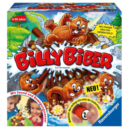 Ravenburger 22246 Billy Biber Lustige Kinderspiele Lustige Kinderspiele