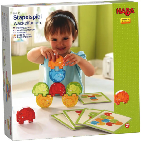 HABA Stapelspiel Wackelfanten HABA Stapelspiel Wackelfanten