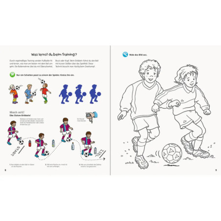 Ravensburger 32697 Wieso? Weshalb? Warum? aktiv-Heft: Fußball WWW-Malbuch (ab 01 06)