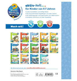 Ravenburger 32698 Wieso? Weshalb? Warum? aktiv-Heft: Pferde WWW-Malbuch (ab 01/06)