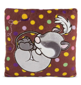 Quadratisches Kissen Siebenschläfer Doramouse Forest Friends NICI Green