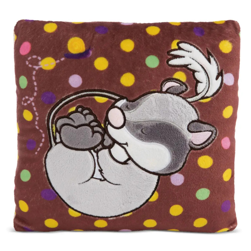 Quadratisches Kissen Siebenschläfer Doramouse Forest Friends NICI Green