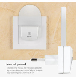 reer 52380 Nightguide - Nachtlicht mit Dämmerungssensor