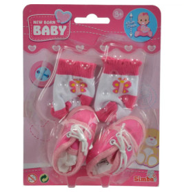 New Born Baby Schuhe und Socken, 4-sortiert