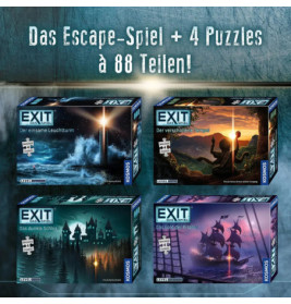 EXIT® Spiel+Puzzle Das Gold der Piraten (F)