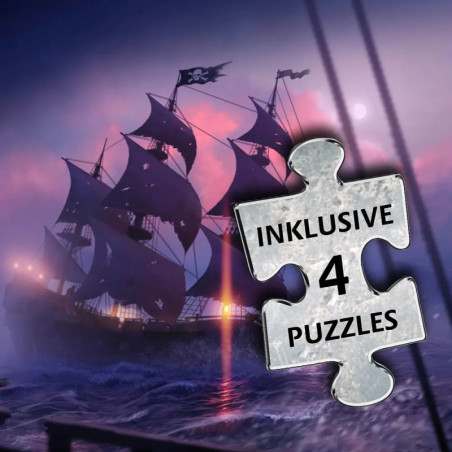 EXIT® Spiel+Puzzle Das Gold der Piraten (F)