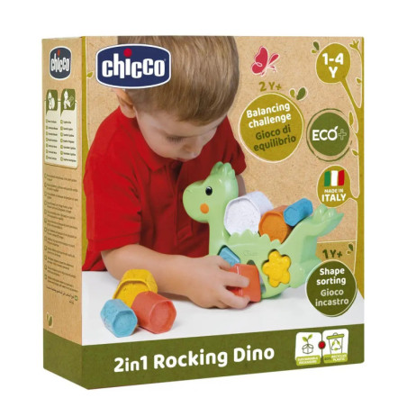 chicco 2 IN 1 SCHAUKELDINO - ECO+
