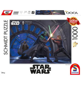 Schmidt Spiele 57375 Lucas Film, Star Wars, A Son's Destiny, Thomas Kinkade Puzzle 1.000 Teile - LUCAS FILM