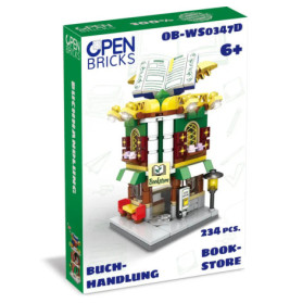 LEGO-Buchladen im grünen Karton, für Kinder ab 6 Jahren, enthält 234 Teile.