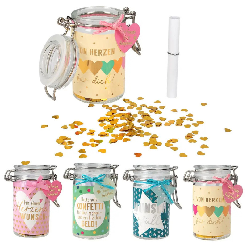 WUNSCHERFÜLLER Einmachglas