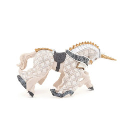 Papo 39916 Pferd des Waffenmeisters Einhorn