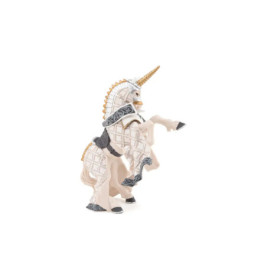 Papo 39916 Pferd des Waffenmeisters Einhorn