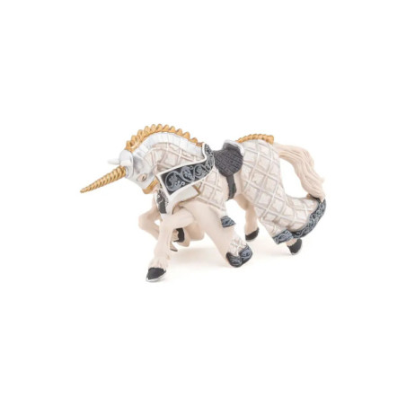 Papo 39916 Pferd des Waffenmeisters Einhorn