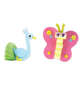 Bastelkoffer, pink, Faltschachtel