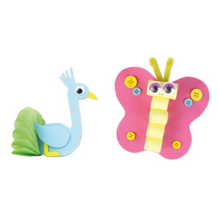 Bastelkoffer, pink, Faltschachtel