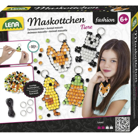 Maskottchen Tiere, Faltschachtel Maskottchen Tiere, Faltschachtel