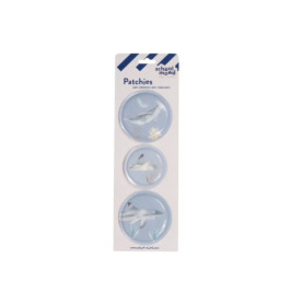 3er Patchy-Set Aqua
