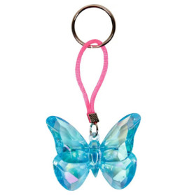 Diamant-Schlüsselanhänger Schmetterling - PrinzessinLillifee, sortiert (1 Stück)