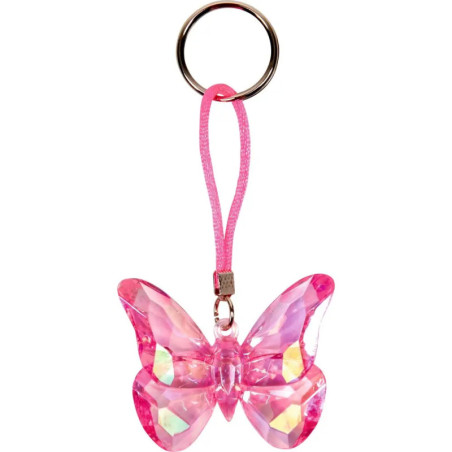 Diamant-Schlüsselanhänger Schmetterling - PrinzessinLillifee, sortiert (1 Stück)