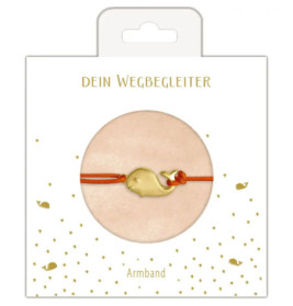 Armband mit Walanhänger (versilbert)