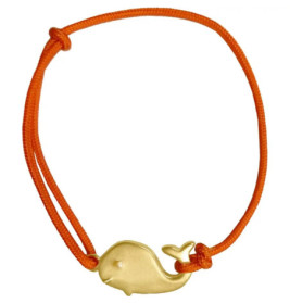 Armband mit Walanhänger (versilbert)