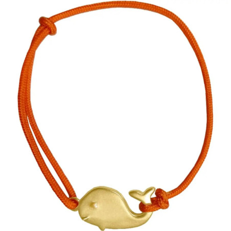 Armband mit Walanhänger (versilbert)