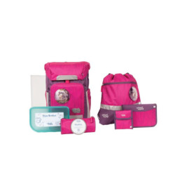 Schulranzenset Rebel Air+ Luisa (Einhorn), 8-tlg. Set