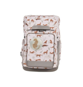 Schulranzenset Rebel Air+ Leopard (Nordic Collection), 8-tlg. Set