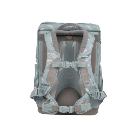 Schulranzenset Rebel Air+ Aqua (Nordic Collection), 8-tlg. Set
