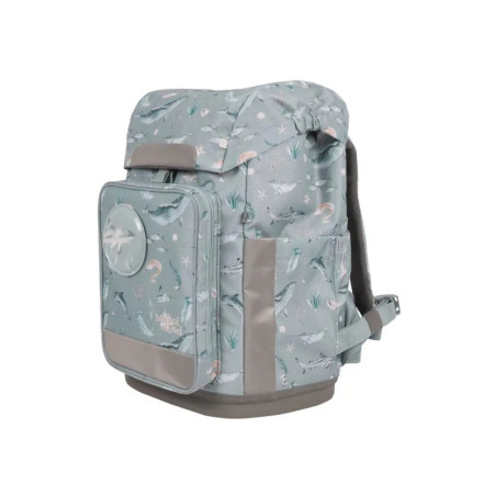 Schulranzenset Rebel Air+ Aqua (Nordic Collection), 8-tlg. Set