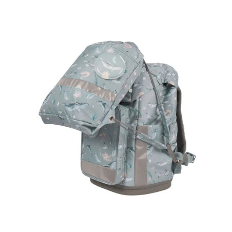 Schulranzenset Rebel Air+ Aqua (Nordic Collection), 8-tlg. Set