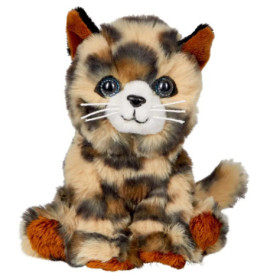 Katze Cleo im Korb - Lustige Tierparade