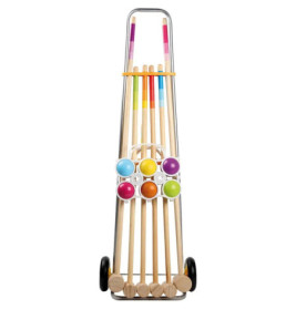 Outdoor active Krocketwagen für 6 Spieler, Länge 92 cm