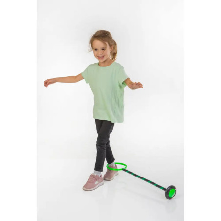 Outdoor active Swing Wheel mit Lichtrad, grün