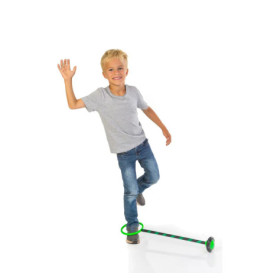 Outdoor active Swing Wheel mit Lichtrad, grün