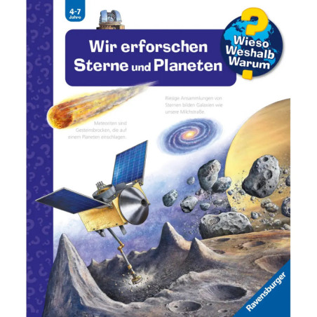 Ravenburger 60042 Wieso? Weshalb? Warum?, Band 59: Wir erforschen Sterne und Planeten  WWW-Standard (ab 01/06)