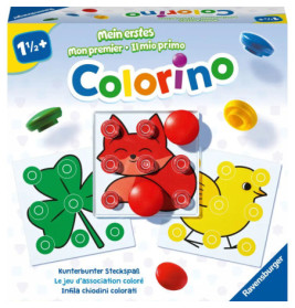 Ravensburger  25981 Mein erstes Colorino, Lernspiel - So wird Farben lernen zum Kinderspiel - Der Sp