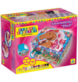 Sticky Mosaics Schmuckkästchen Pferd