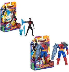 Hasbro F56215L0 Spiderman VERSE MOVIE 6IN DELUXE FIGURE, sortiert
