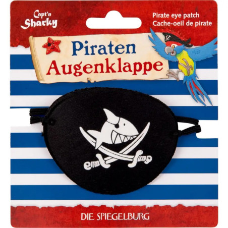 Piraten-Augenklappe - Capt'n Sharky