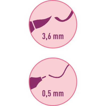 Handlettering-Doppelfaserstifte - Pferdefreunde