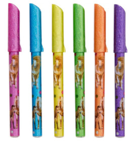 Glitzer-Fasermaler - Pferdefreunde