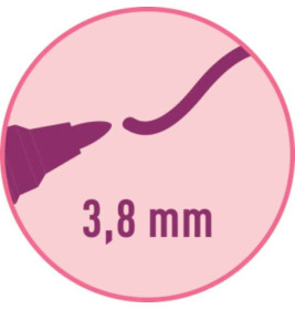 Glitzer-Fasermaler - Pferdefreunde